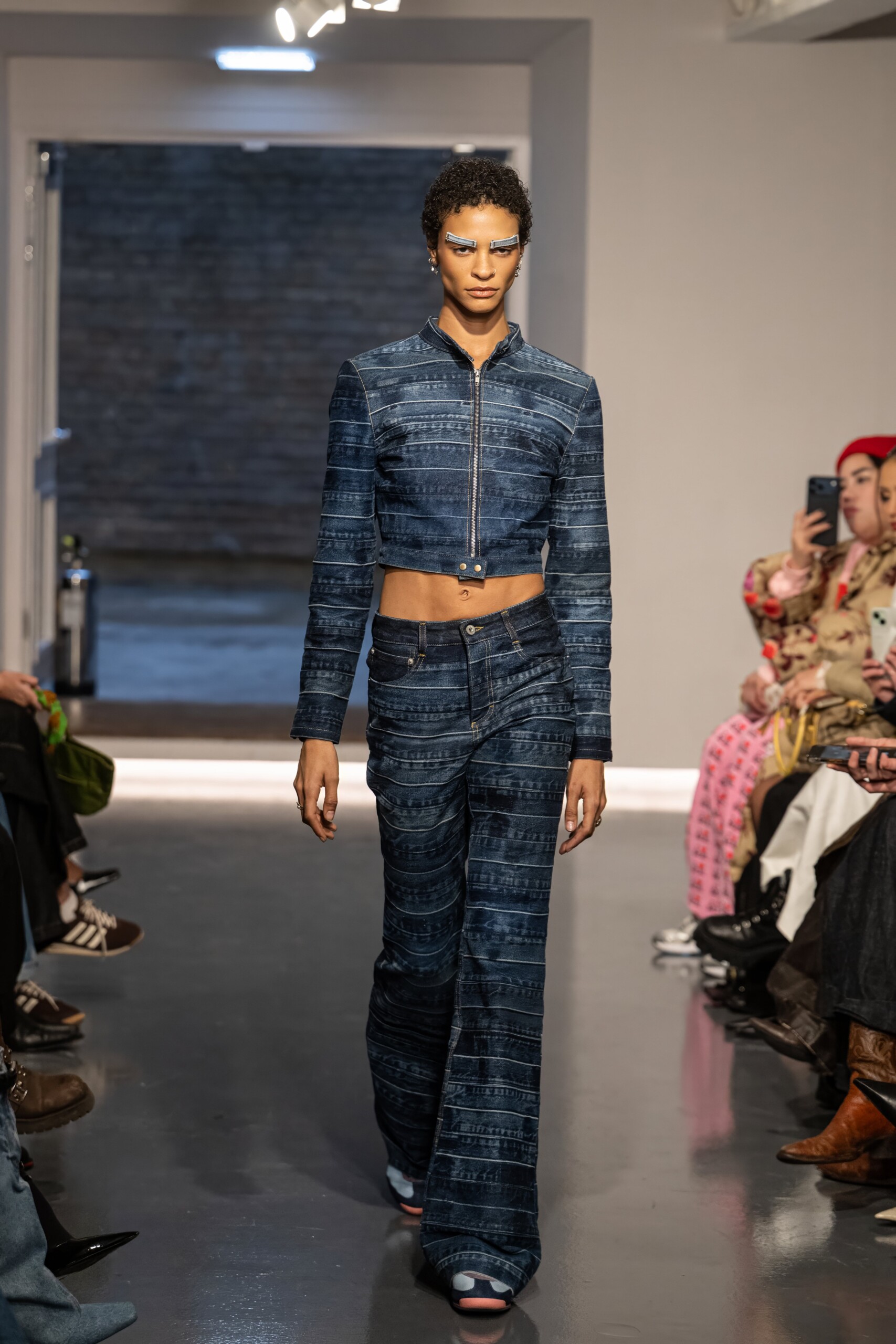 KSENIASCHNAIDER Presents FW26 “Denim Workshop” at London Fashion